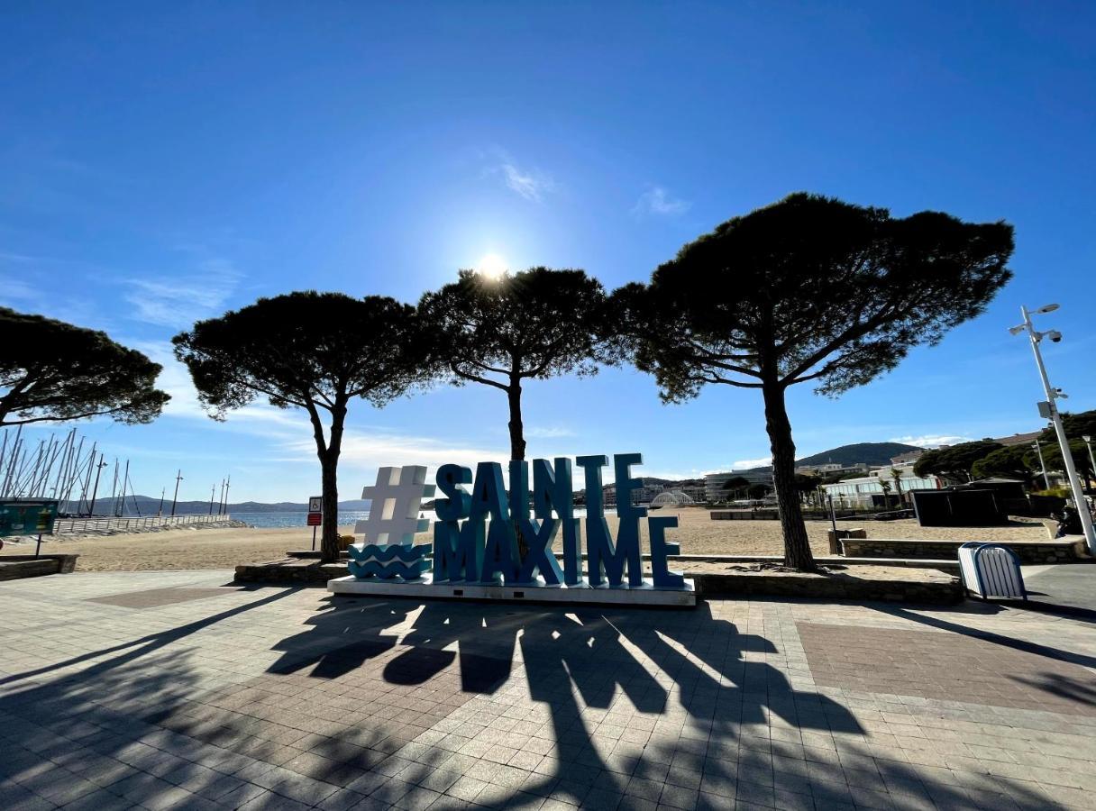 Appartement Sainte-Maxime, Plage De La Nartelle Exterior photo